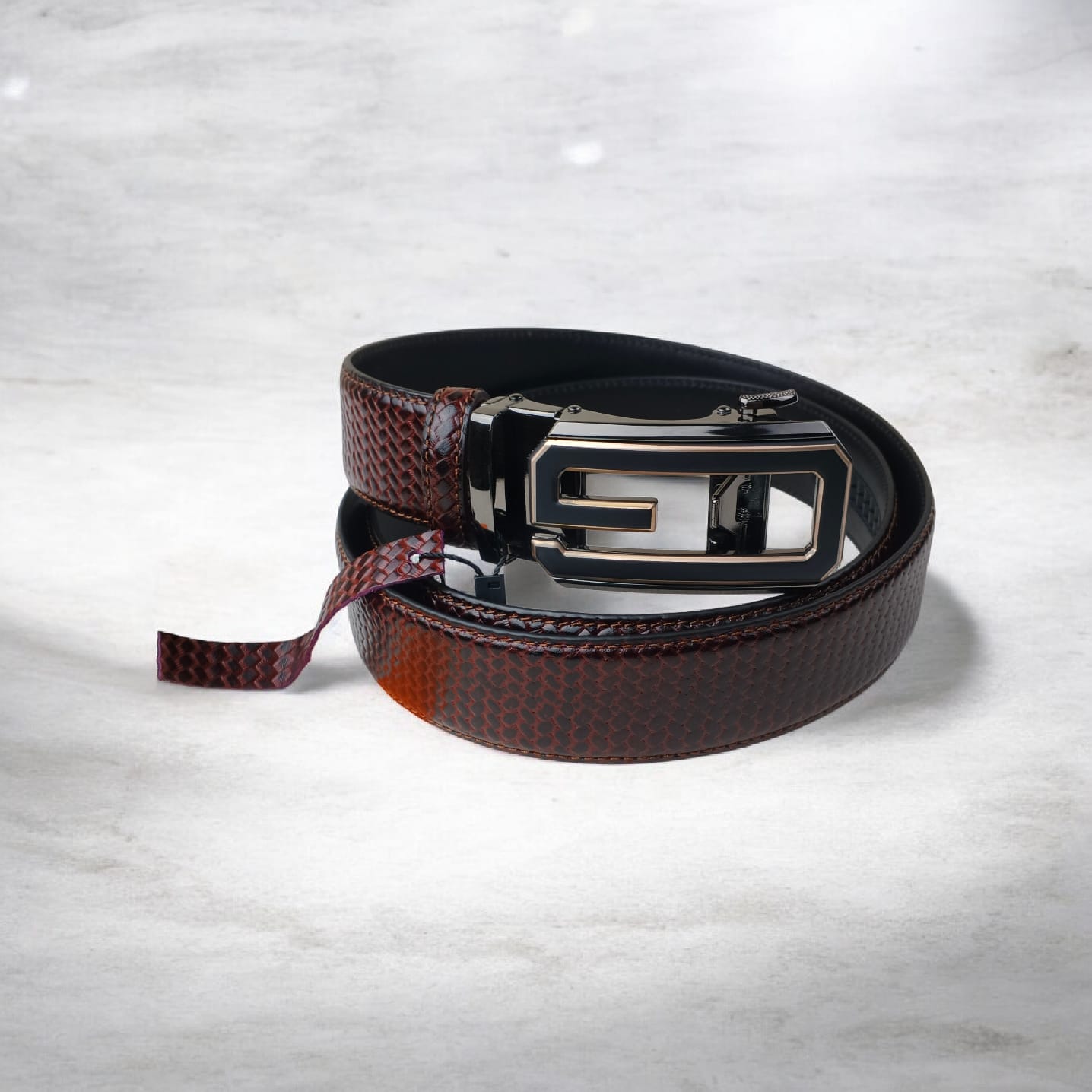 Genuine Cow Leather Gear Belt