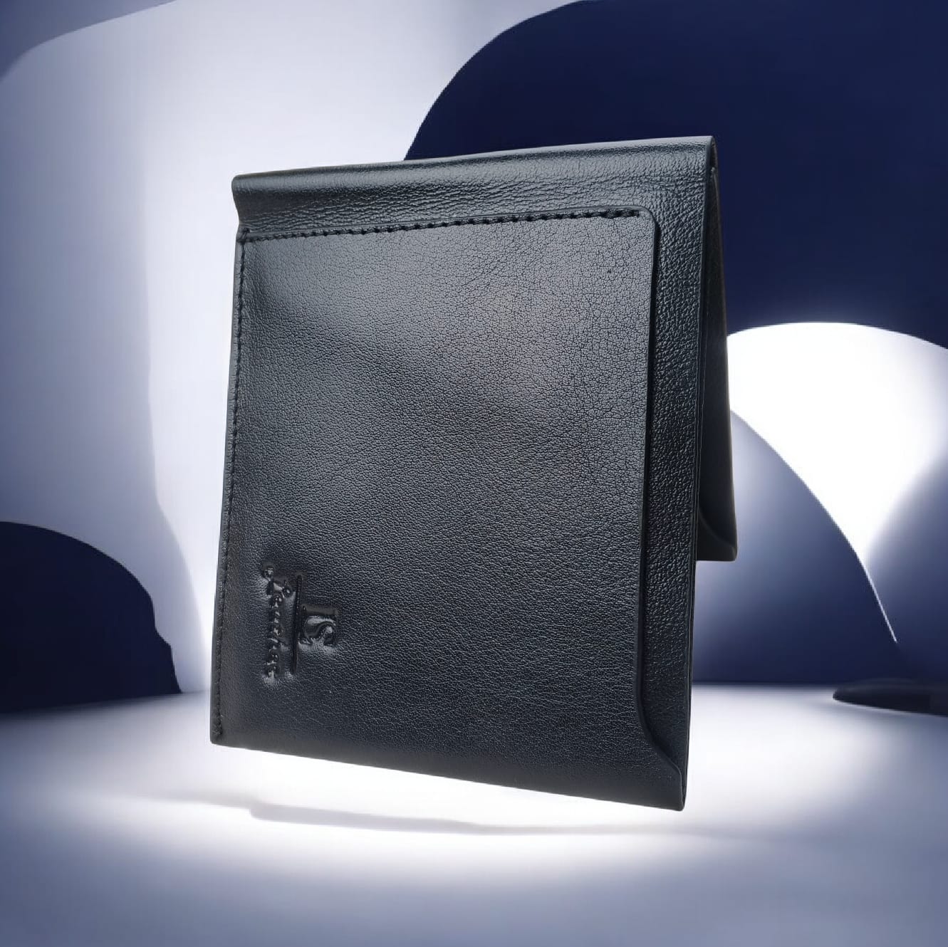 Genuine Cow Leather Short Wallet